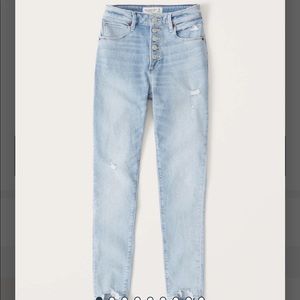Abercrombie Curve Love High Rise Jeans